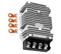 60A 720W 24V to 12V DC Converter, Step Down Buck Module with Wide Input, Aluminum Shell, Terminal Connection, Under Voltage Protection, IP67 Waterproof