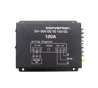 60A/80A/100A Truck Voltages Step Down Converter Power Supply Adapter 24V To 12V With Overload Protections For Radio High Powered Step Down Unit