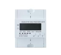 60A 90-300V Single Phase Smart Meter Monitoring Circuit breaker Timer with voltage current protection RS485