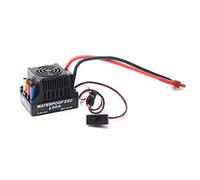 60A Brushless ESC Electric Speed Controller High Performance with Good Heat Dissipation for 1/8 1/10 RC Car Black