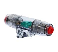 60a Circuit Breaker Fuse Holder for Car Audio Power Cable | Plastic Housing, 12-80v Rating, Overcurrent Protection, 8ga 10ga Cable Fit, Engine Bay Use