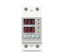 60A Din Rail 230V Adjustable Over and Under Voltage Protective Device Protector Relay Monitor current limit TOVPD1-63-EC CZAOINCU(60A)