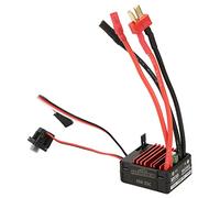 60A Electric Speed Controller for Brushed 540 Motor, RC Crawler ESC with Low Voltage Cut - Off, Over - Heat Protection and Programmable Throttle Response, Compatible with