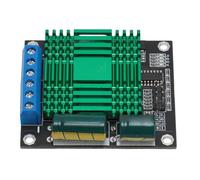 60A High Integration DC Motor Driver Module, High Power Double Channel H Bridge PWM DC Motor Driver Module for 12V to 30V Motor Control
