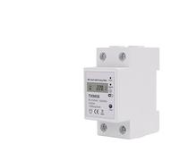 60A Smart Switch Meter Kwh Metering Circuit Breaker Timer with over voltage current Limiter protection