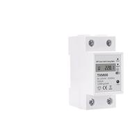 60A Smart Switch Meter Kwh Metering Circuit Breaker Timer with over voltage current Limiter protection CZAOINCU