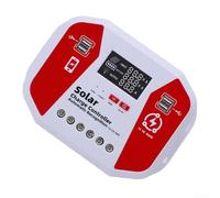 60A Solar Battery for charger Controller 12V 24V 36V 48V for pwm Technology Digital Display 4 USB Outputs for Acid for agm Gel for lifepo4 Battery Storage Systems