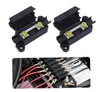 60Amp Midi Fuse and Holder, 2Pcs Car Fuse Holders Midi Fuses Set Universal High Current Bolt-on Fuses for Vehicles Agricultural Machinery Motor Car Audio