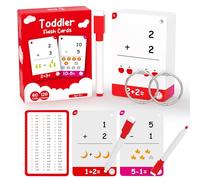 60Cards, 120 Pictures Math Flash Cards For Kindergarten,1ST, 2ND, 3RD Grade, Addition Flash Cards, Subtraction Flash Cards For Kids Ages 6,7,8,9,10 Years