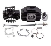 60cc Big Bore Cylinder Head Piston Top End Rebuild Kit for Yamaha PW50 1981-2009