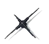 60cm 3D Hologram Fan Projector, Wifi LED Holographic Player, Support Video Shop Supermarket Advertising Display Light High Brightness