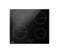 60cm 4 Zone Induction Hob, Boost Function, 9 Power Levels, Touch Control, Timer, 6800W - DH176