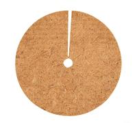 60cm 4PCS Coir Fiber Tree Mulch for RING Protector Organic Mat for Indoor Outdoor Disc Plant Cover Flower Pot(60CM)
