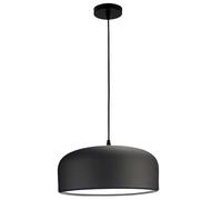 60cm Aluminum Large Pendant Lights Scandinavian White Ceiling Hanging Light Dome Gloss Finish Chandelier Lamp Modern Kitchen Island Lights Hanging Bedroom Lamp (Color : Dark, Size : XL) Star of Light