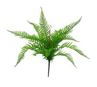 60cm Artificial Bushy Dixie Wood Fern Dark Green Plant