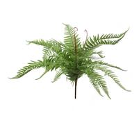 60cm Artificial Bushy Dixie Wood Fern Light Green Plant