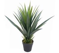 60cm Artificial Tropical Agave Succulent Yukka Style Green Plant Leaf Green One Size