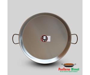 60cm Authentic Spanish Polished Steel Paella Pan