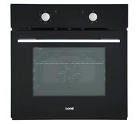 60cm Built-In Five Function Fan Assisted Oven, 55L Capacity, Black - DH124