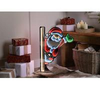 60Cm Festive Infinity Waving Santa