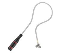 60cm Flexible Magnetic Pickup Tool, Portable Strong Telescopic Magnet with Non-Slip Handle, Bendable Magnet Handheld Retrieval Tools for Picking Up Hard-to-Reach Small Parts Car Key Bolts Screws Nuts