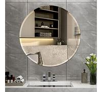 60cm FRAMELESS Round Wall Mounted Mirror Frameless Bathroom Living Room A Must have Mirror Home Decor