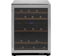 60cm Freestanding Wine Cooler : Stainless Steel