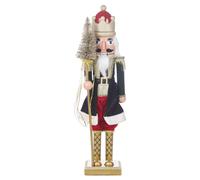 (60cm, Green Tree) Wooden Christmas Nutcracker Soldier Xmas Traditional Ornament Assorted Sizes