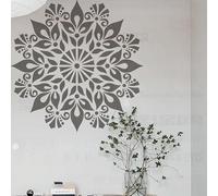 60cm Huge Giant Mandala Ceiling Indian Arabic Ethnic Round Stencil Stencils Mandala for Walls Large Furniture Template Paint Big Tile Niche Wall Patterns Templates to Pattern The Seeds