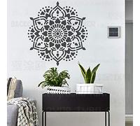 60cm Huge Giant Mandala Indian Arabic Ethnic Round Stencil Stencils For Walls Large Furniture Template Paint Big Mandala Templates Painting Reusable Tile Flooring Patterns To Decoration