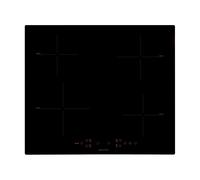 Willow WIH60TPI 60cm Induction Ceramic Hob, Touch Control Electric with Four Cooking Zones, 13 Amp Plug, Touch Controls, Boost