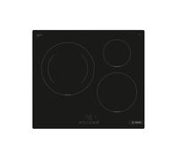 60cm induction hob - BOSCH PUJ611BB5E SER4 Black - 3 burners - L592xP522 mm
