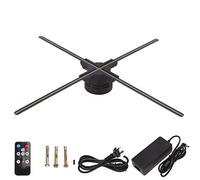 60cm Large Screen 720 Lamp Beads 1600x720 Resolution Hologram Projector, 3D Advertising Display Best for Shopping Malls, Hotel KTV (UK Plug)