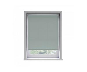60Cm No Drill Self Adhesive Duck Egg Blue Thermal Blackout Roller Blind (170Cm Drop)