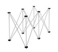 60cm Portable Staging Riser by Gear4music, 0.5m x 1m | 0.5m x 60cm Portable Staging Riser, Quick Intuitive Setup, Strong Aluminium Construction, Pairs with 1m x 0.5m Platform