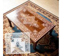 60cm Retro Ornate Baroque Vintage Border Frame Table Stencils Wall Patterns Painting Reusable Large Dimensional Oversized Stucco Extra Art S679