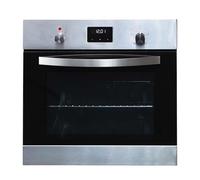 60cm Single Electric Fan Oven, Digital Display, Built-in / Under - SIA SO114SS SIA Silver One Size
