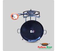 Vaello Campos La Valenciana 60cm Enamelled Steel Paella Pan