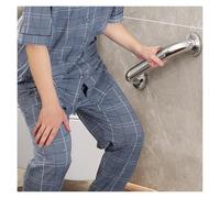 60cm Stainless Steel Grab Bar for Bathtubs & Showers Nonslip Safety Handle for Seniors & Elderly Antislip Bathroom Support for Enhanced Stability & Fall Prevention