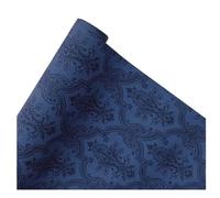 60cmX6Yards Classical Textured Elegant Paper Flower Bouquet Art Wrapping Papers Flower Shop Present Floral Colorful Packaging Cover(Blue)