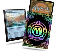 60CT MTG Card Sleeves, Textured Back Art Sleeve, MTG Sleeves Matte Back Finish, 66x92mm Card Sleeve for Baseball Cards,Trading Cards,Game Cards