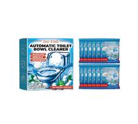 (60G(5G*12pieces)) Toilet Cleaning Effervescent Tablets Toilet Deodorizing and Descaling Automatic Toilet Odor Removing Effervescent Tablets