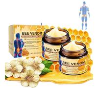 60G Bee Venom Cream Extra Strength, Arthritis Pain Relief, Muscle & Osteoarthritis & Knee Pain Relief, Fits for Neck, Back, Legs, Knees, Hands, Feet, The Whole Body (2 Pcs)