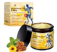 60g Bee Venom Joint Care Cream for Arthritis Pain & Stiffness Relief, Soothes Aching Muscles in Neck, Waist, Legs, Improves Flexibility, 60g Glass Jar, Gentle on Sensitive Skin, Unscented (A-1Box)