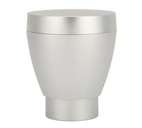 60g Coffee Grinder Bean Bin, Reusable Aluminum Alloy Coffee Grinder Bean Bin Compatible with Eureka Mignon Series, Reusable with Durable Design, Silver (Silver)