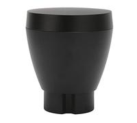 60g Coffee Grinder Bean Bin, Reusable Aluminum Alloy Coffee Grinder Bean Bin Compatible with Eureka Mignon Series, Reusable with Durable Design, Silver (Black)