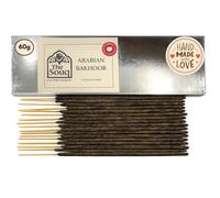 60g - NATURAL ARABIAN BAKHOOR INCENSE STICKS AUTHENTIC EMIRATI SCENT LUXURY INGREDIENTS - Non toxic (60 grams per box, Burn Time approx 55mins per stick) Long Lasting Strong Scent prayer yoga