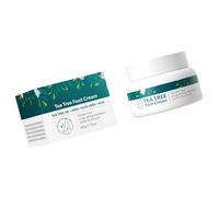 60g Tea Tree Infused Foot Balm for Severe Dryness and Cracked Heel Long Hydrations Portable Tube Design Nourishing Foot Cream