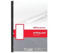 60gsm Sidebound Ruled Margined & Punched Writing Pad 200 Sheets Ruled - A4