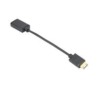 60Hz Definition Multimedia Interface Cable 15cm 4K High Cable,15cm Mini Male to Female Connecting for Camera Tablet Projector Laptop